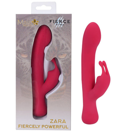 Maia ZARA - Red - Red 17.1 cm Rabbit Vibrator buy online Australia