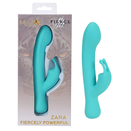 Maia ZARA - Teal - Teal 17.1 cm Rabbit Vibrator buy online Australia
