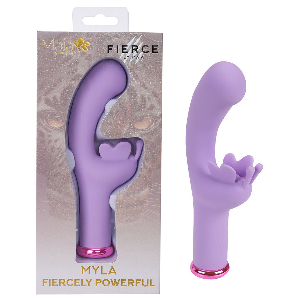 Maia MYLA - Lavender - Lavender 15.9 cm Butterfly Vibrator buy online Australia
