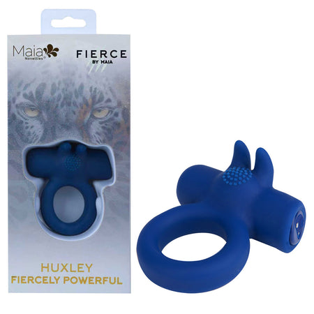 Maia HUXLEY - Blue - Blue Strong Vibrating Cock Ring buy online Australia