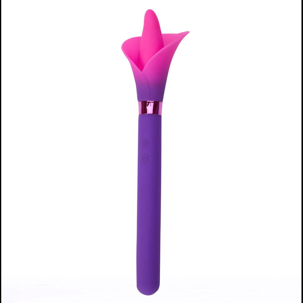 Maia VALA - Purple - Purple/Pink 22.2 cm Flower Vibrator