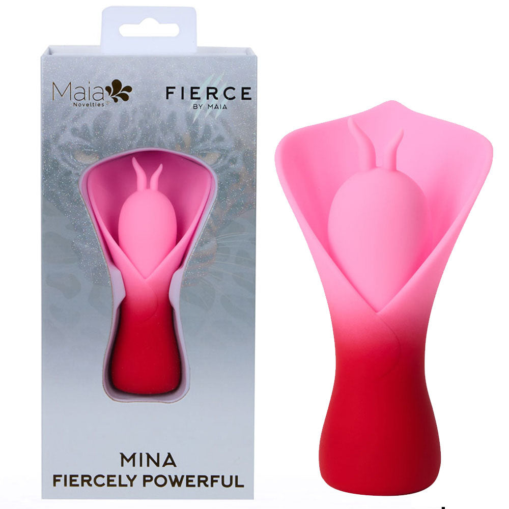 Maia MINA - Red - Red/Pink Fluttering Flower Stimulator buy online Australia