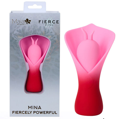 Maia MINA - Red - Red/Pink Fluttering Flower Stimulator buy online Australia