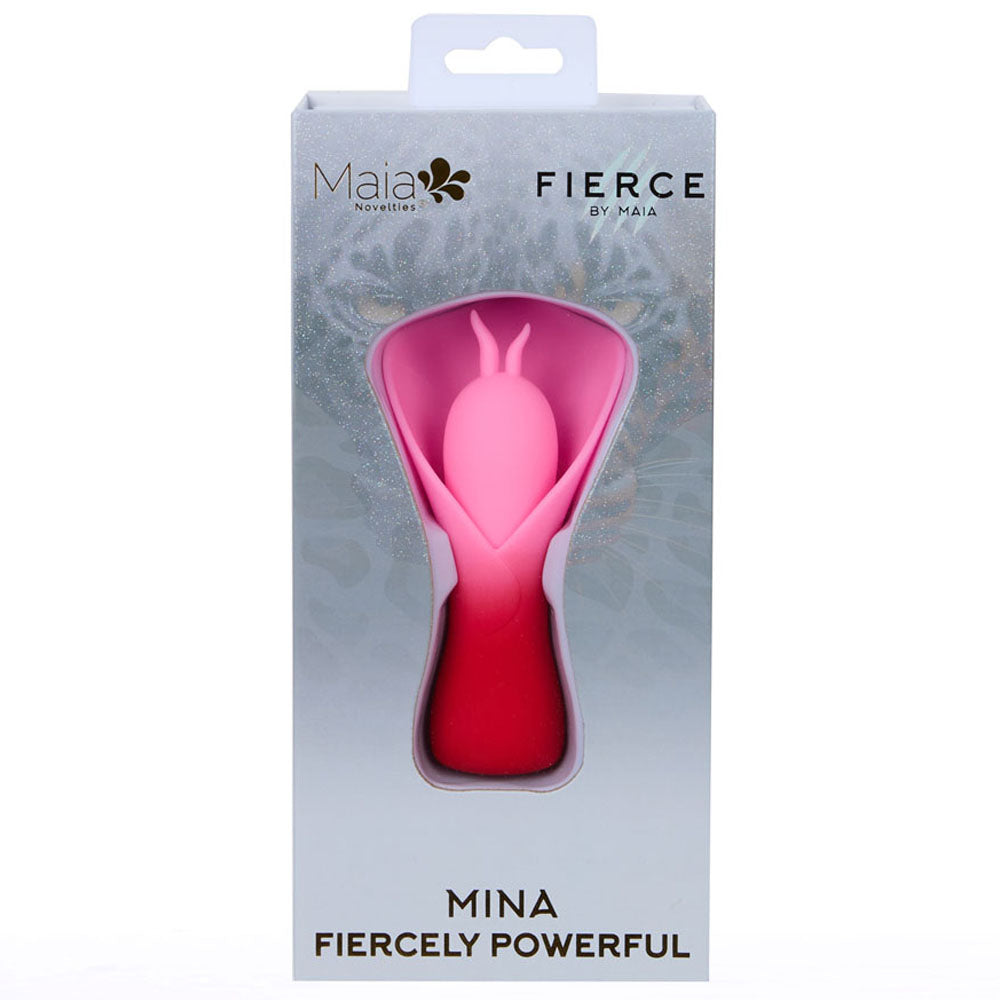 Maia MINA - Red - Red/Pink Fluttering Flower Stimulator