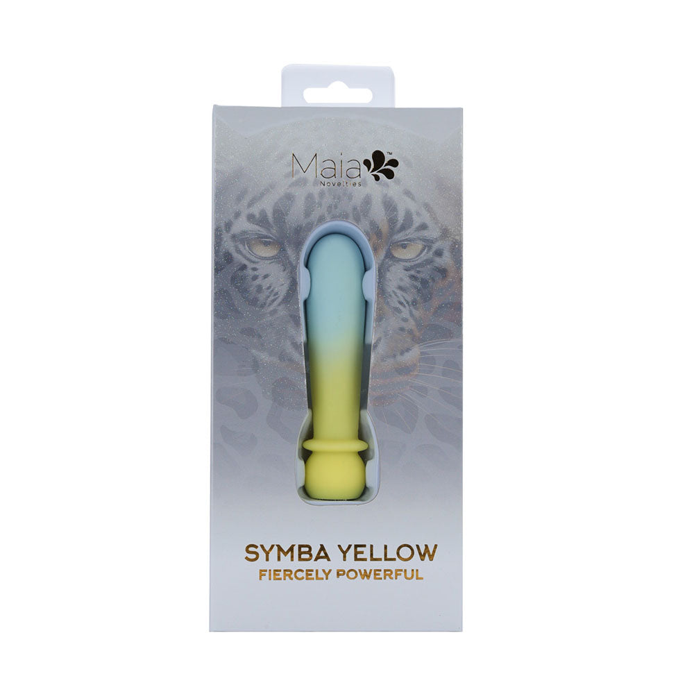 Maia SYMBA - Yellow - Yellow 10.8 cm USB Rechargeable Powerful Bullet — view 6