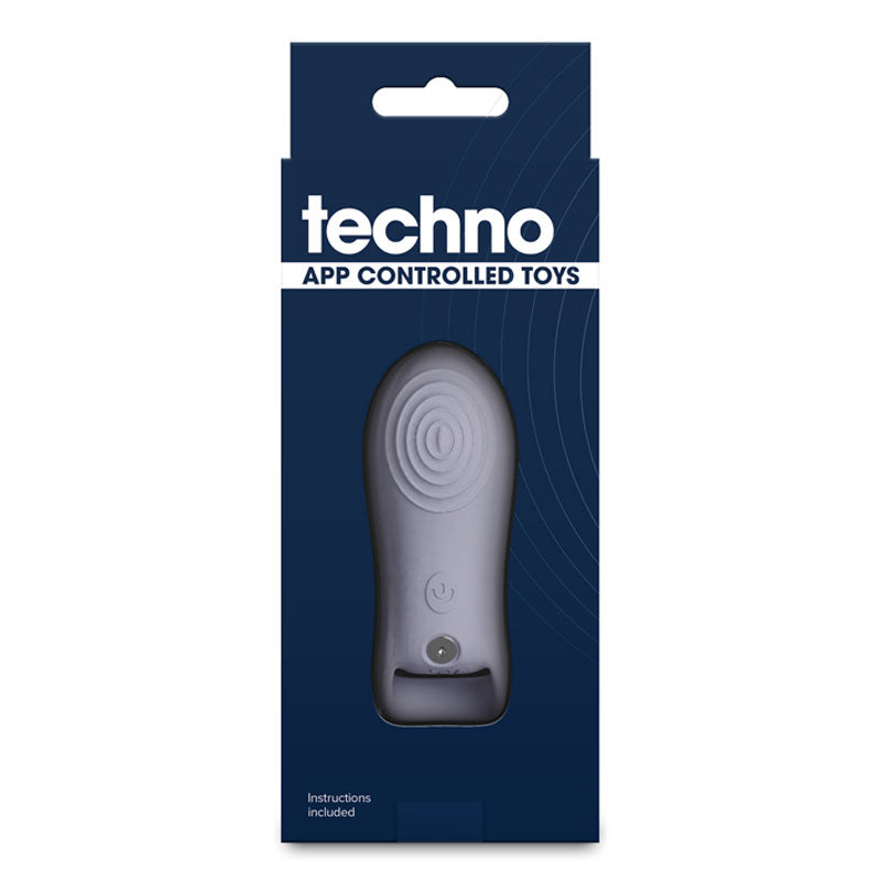 Techno - Molly - Grey Finger Stimulator with App Control