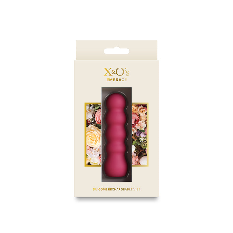 X & O's Embrace - Rose 9.9 cm USB Rechargeable Bullet — image 4