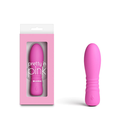 Pretty in Pink Blush - Pink - Pink 13 cm Vibrator buy online Australia