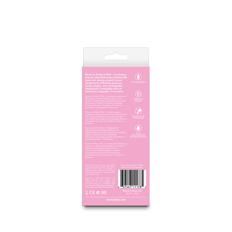 Pretty in Pink Blush - Pink - Pink 13 cm Vibrator