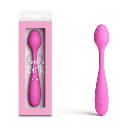Pretty in Pink Rose - Pink - Pink 19.4 cm Vibrator buy online Australia