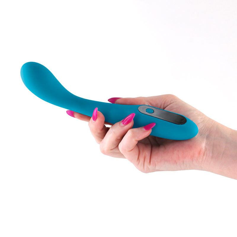 INYA Technica - Teal - Teal 19.2 cm Warming Vibrator