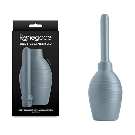 Renegade Body Cleanser 2.0 - Grey - Grey Unisex Douche buy online Australia