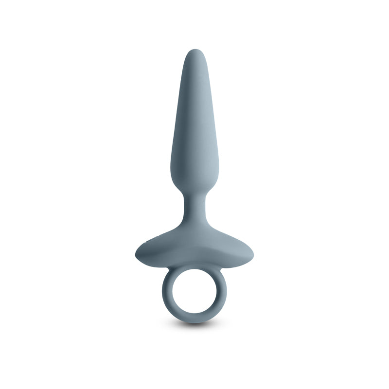 Renegade Maverick - Grey - Grey 15 cm USB Rechargeable Vibrating Butt Plug
