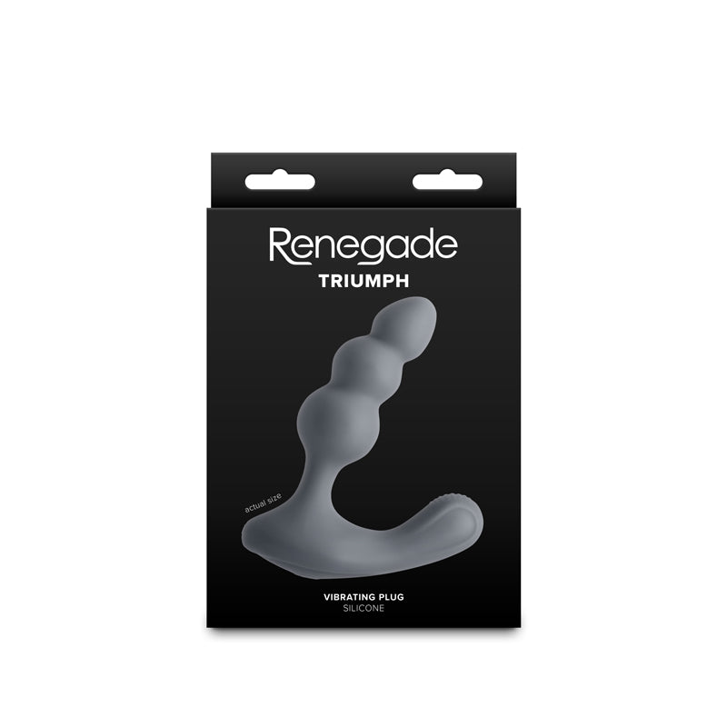 Renegade Thumper - Grey - Grey 13.1 cm Prostate Massager