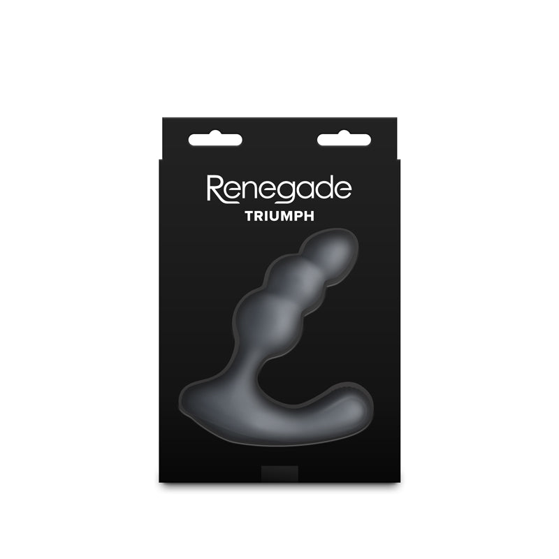Renegade Thumper - Grey - Grey 13.1 cm Prostate Massager