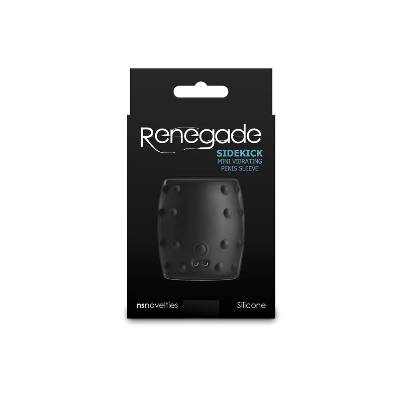 Renegade Sidekick - Black - Black USB Rechargeable Vibrating Penis Cage — image 5