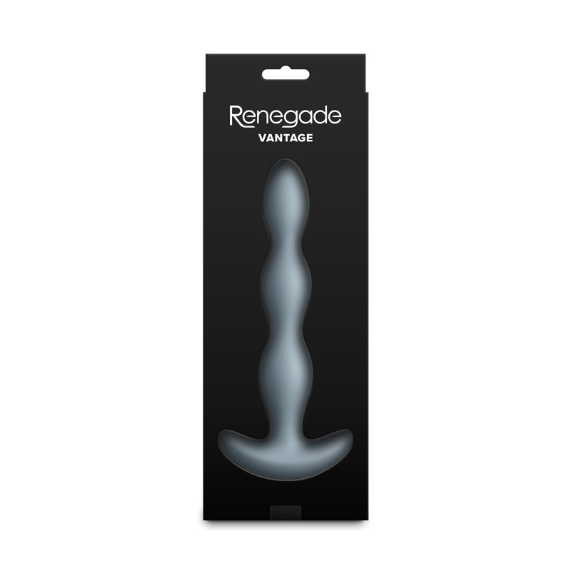 Renegade Vantage - Grey - Grey 20.6 cm Vibrating Anal Beads