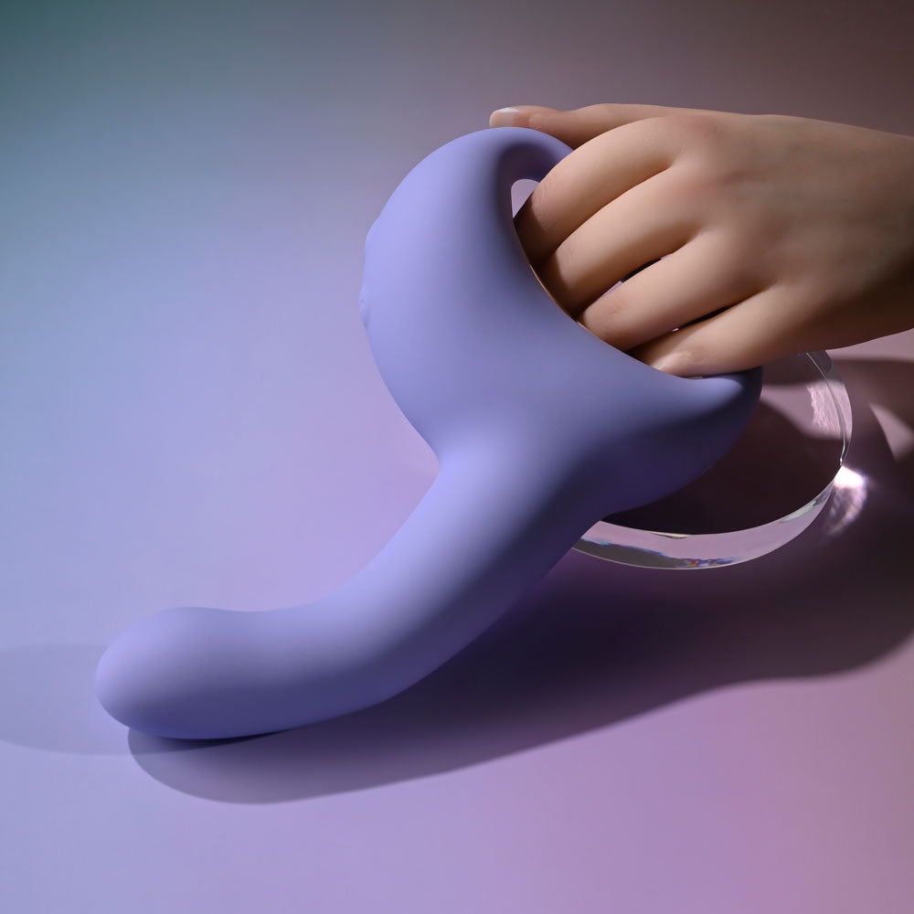 Playboy Pleasure NICE TO MEET YOU - Purple 19.5 cm USB Rechargeable Vibrator — view 7