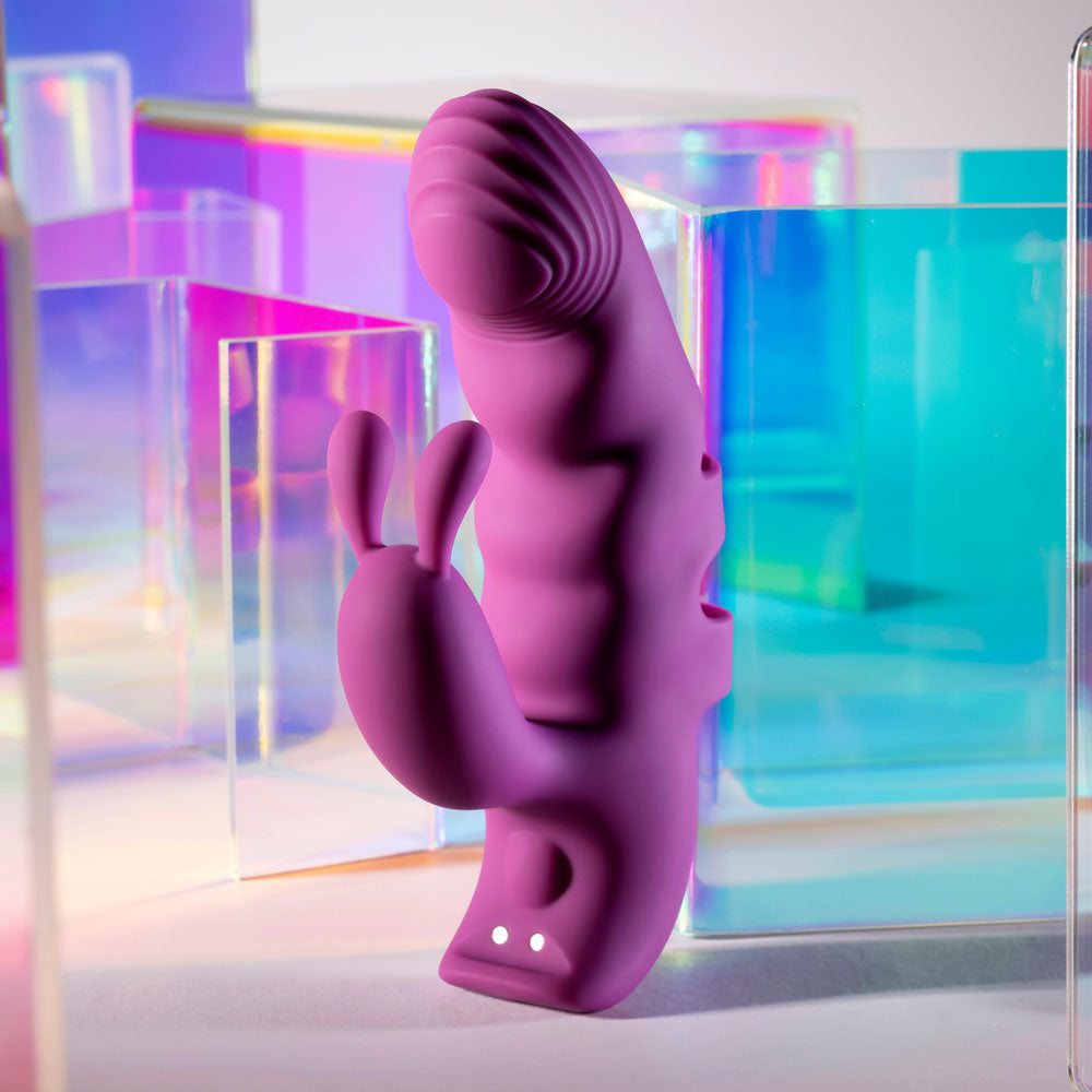 Playboy Pleasure LEND A HAND - Purple Finger Vibrator