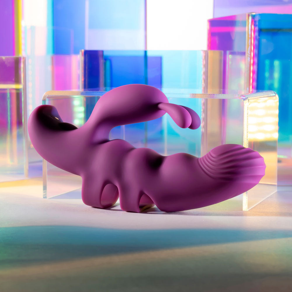 Playboy Pleasure LEND A HAND - Purple Finger Vibrator