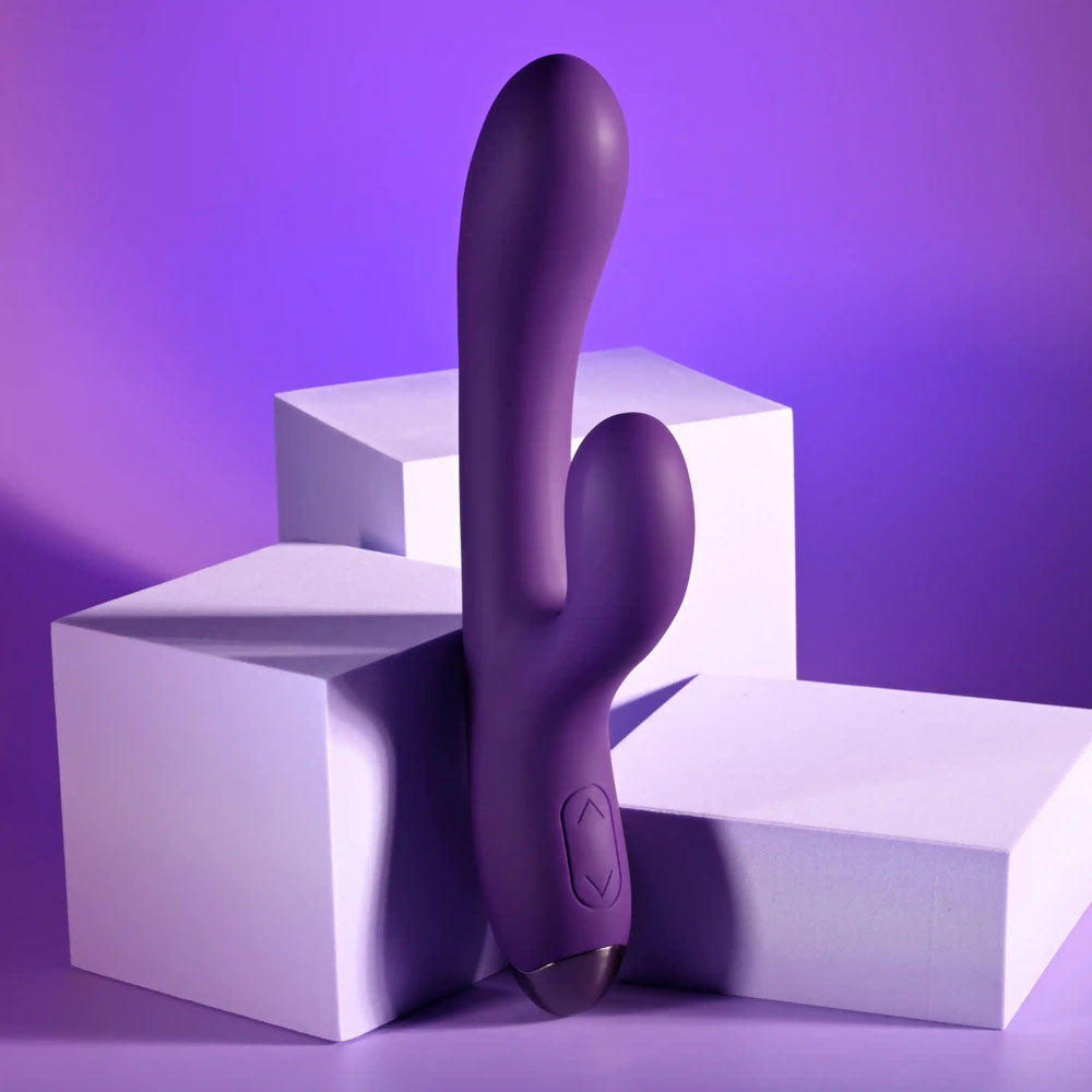 Playboy Pleasure NEW CRUSH - Purple 20.6 cm Rabbit Vibrator buy online Australia