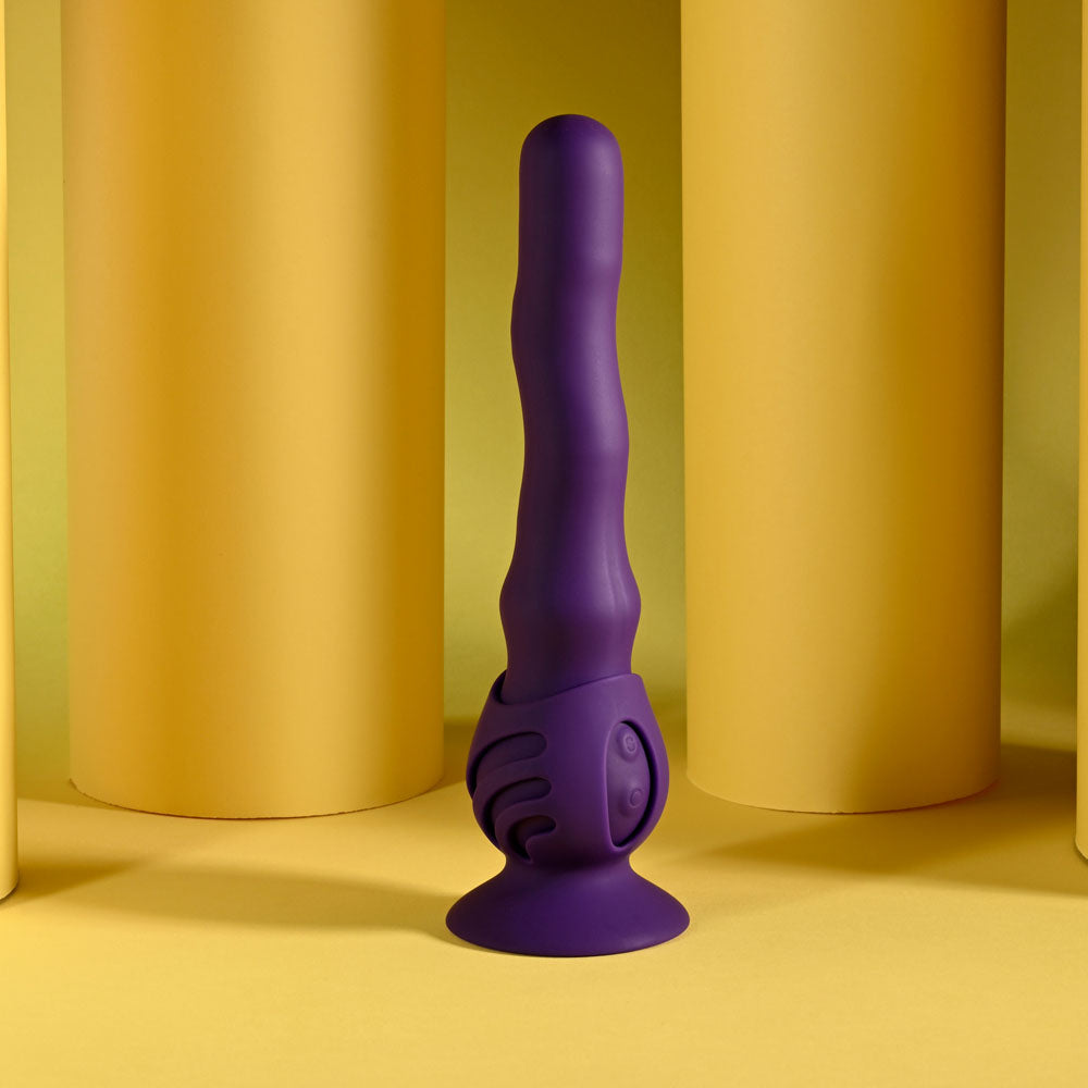 Playboy Pleasure WIGGLE IT - Purple 23.9 cm Wiggling Vibrator
