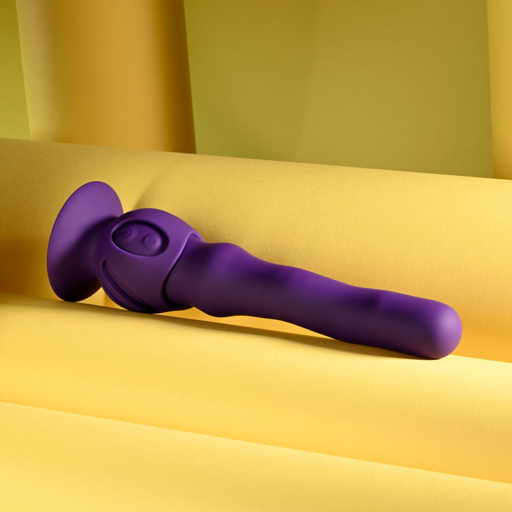Playboy Pleasure WIGGLE IT - Purple 23.9 cm Wiggling Vibrator