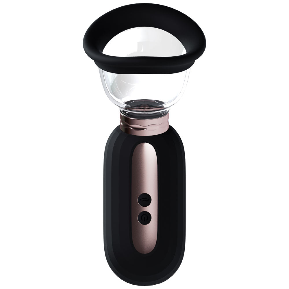 PUMPED Dazzling Auto Ladies Pump - Black - Black Ladies Pump
