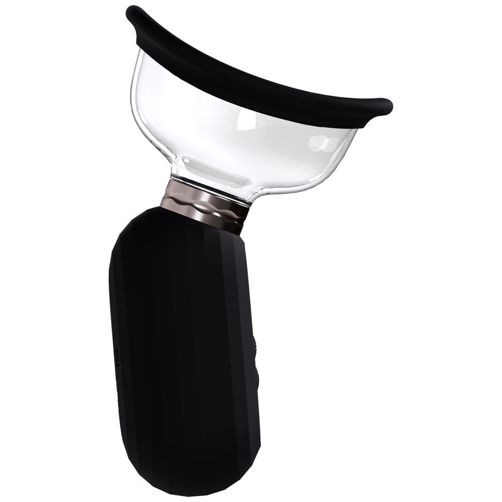 PUMPED Dazzling Auto Ladies Pump - Black - Black Ladies Pump