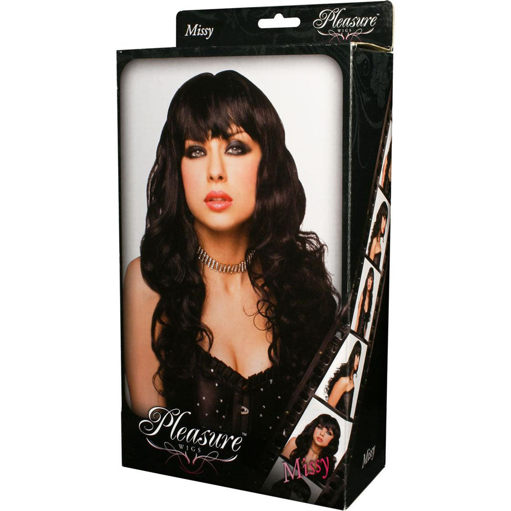 PLEASURE WIGS Missy - Black - Black Wig buy online Australia