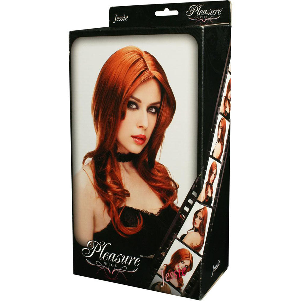 PLEASURE WIGS Jessie - Red - Redhead Wig buy online Australia