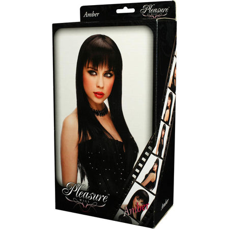 PLEASURE WIGS Amber - Black - Black Wig buy online Australia