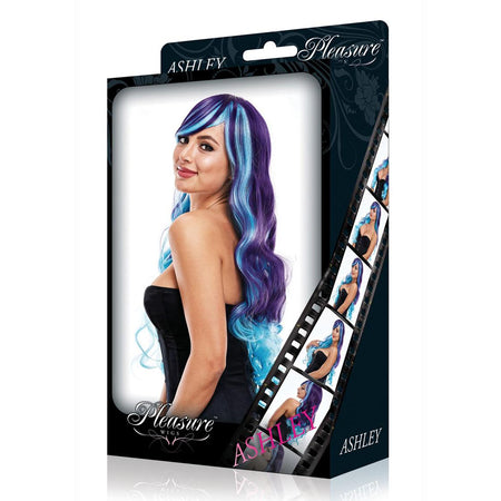 PLEASURE WIGS Ashley - Purple/Blue buy online Australia