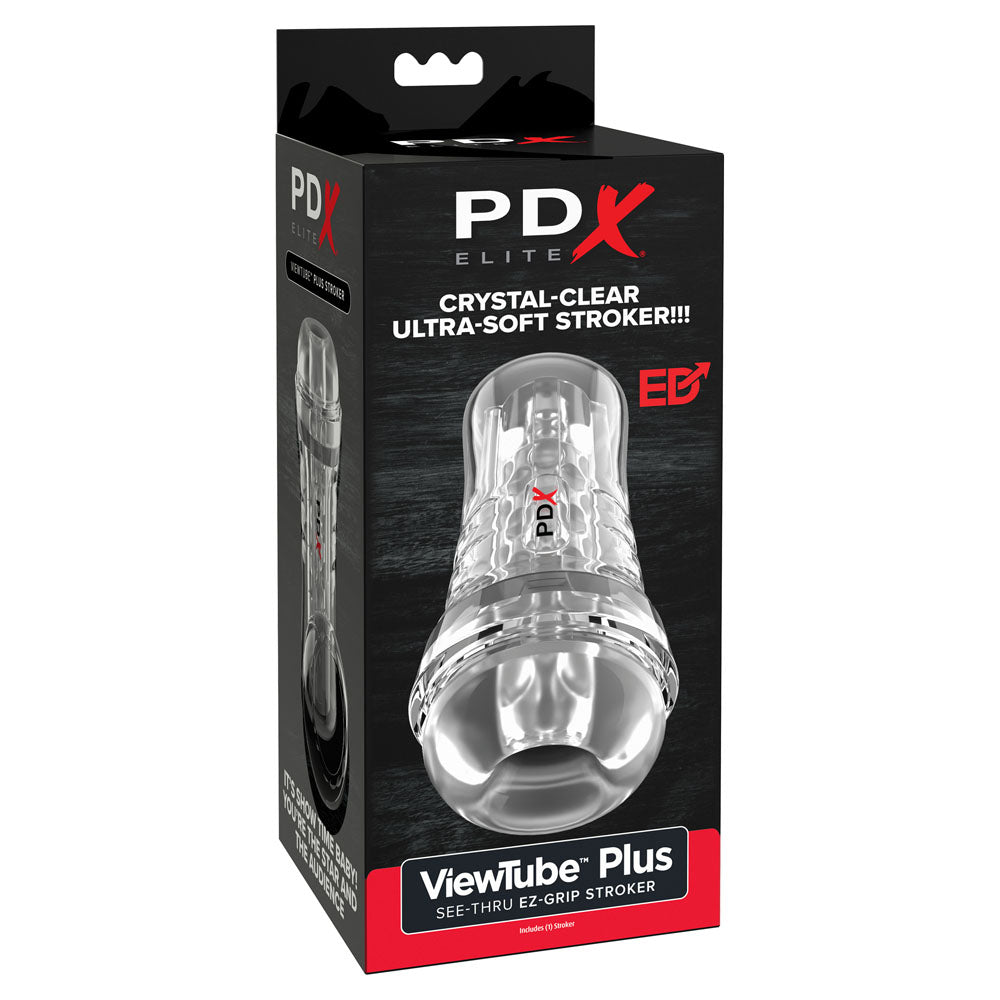 PDX Elite ViewTube EZ-Grip Stroker - Clear Stroker — view 7