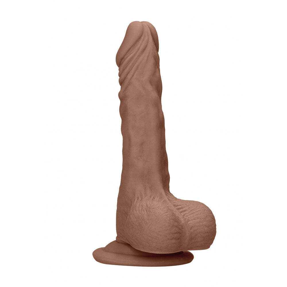 REALROCK 8'' Realistic Dong with Balls - Tan - Tan 20.3 cm Dong — image 2