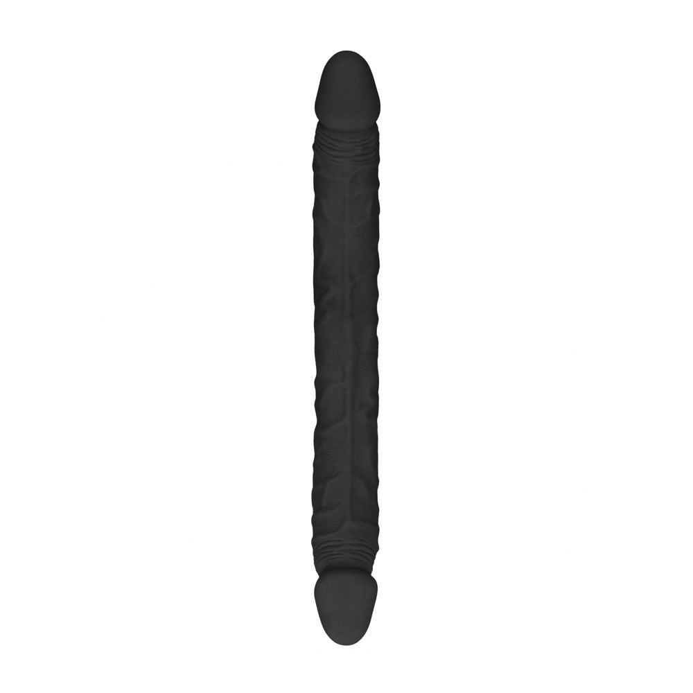 REALROCK 18'' Double Dildo - Black - Black 46 cm Double Dong — image 3