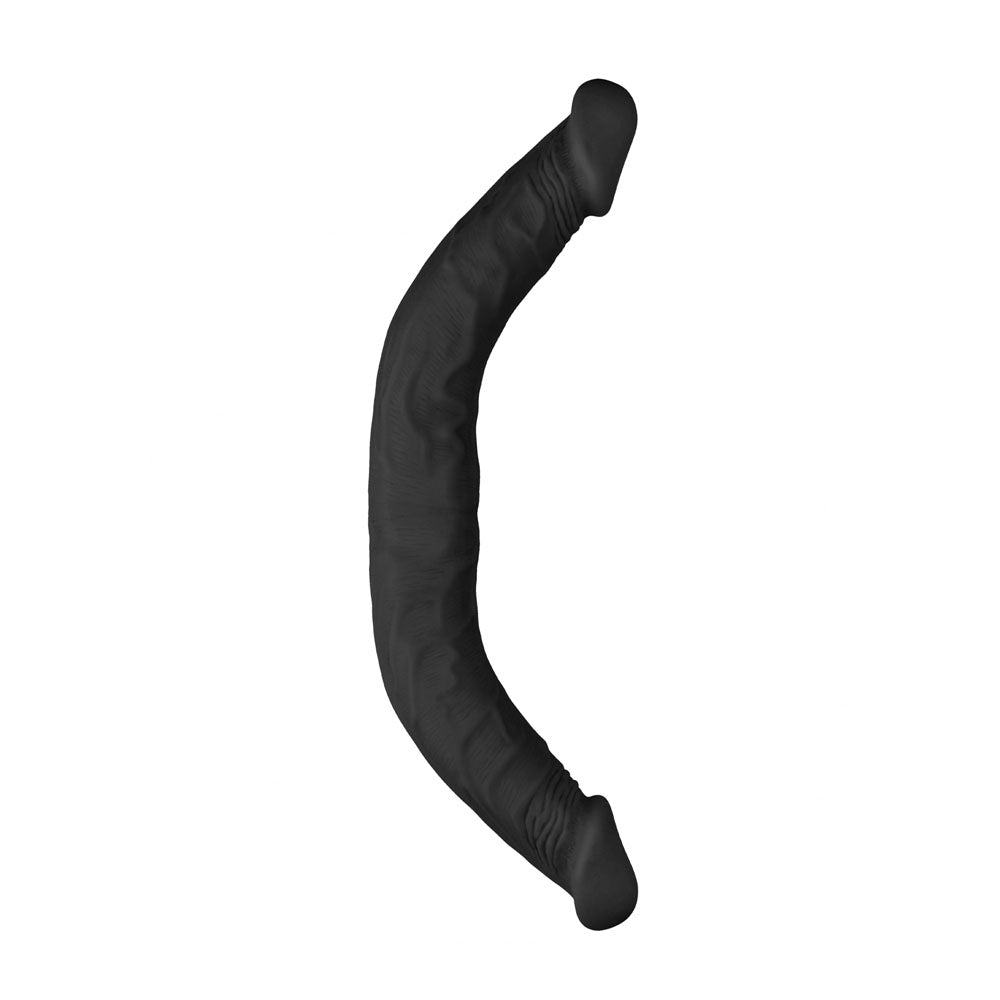 REALROCK 18'' Double Dildo - Black - Black 46 cm Double Dong — image 4