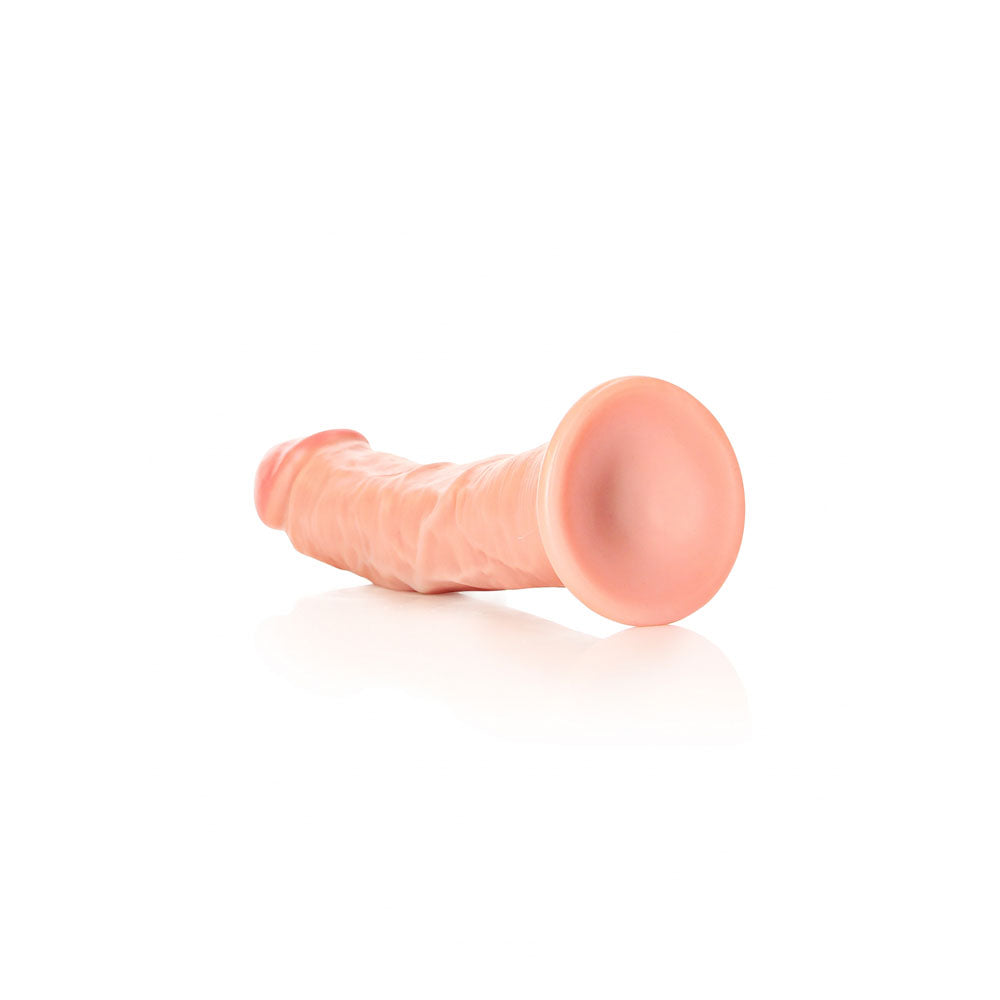 REALROCK Realistic Regular Curved Dildo with Suction Cup - 20 cm — view 6