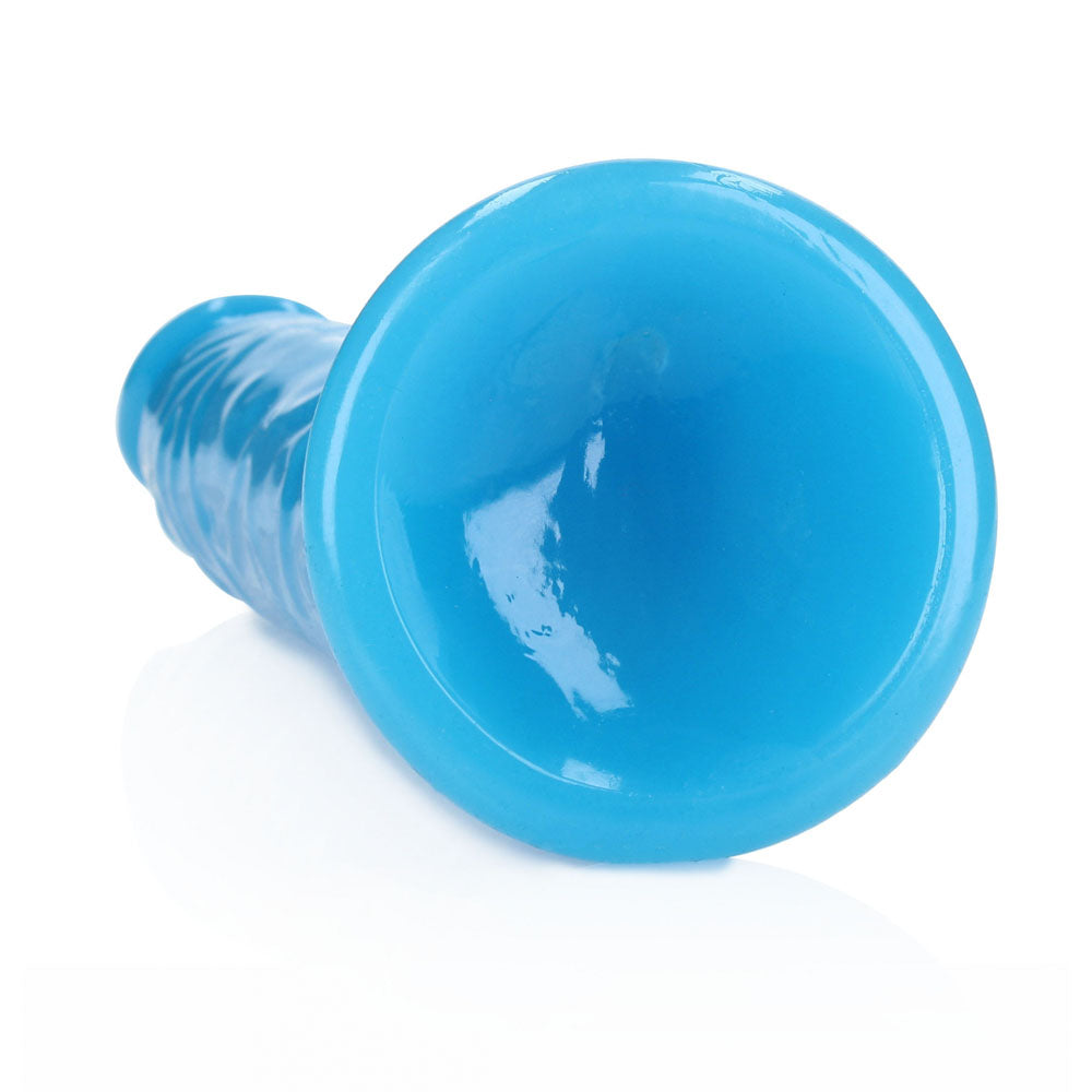 REALROCK 29 cm Slim Glow in the Dark Neon - Blue - Glow in Dark Blue 29 cm (11'') Dong — view 7
