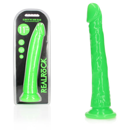 REALROCK 29 cm Slim Glow in the Dark Neon - Green - Glow in Dark Green 29 cm (11'') Dong buy online Australia