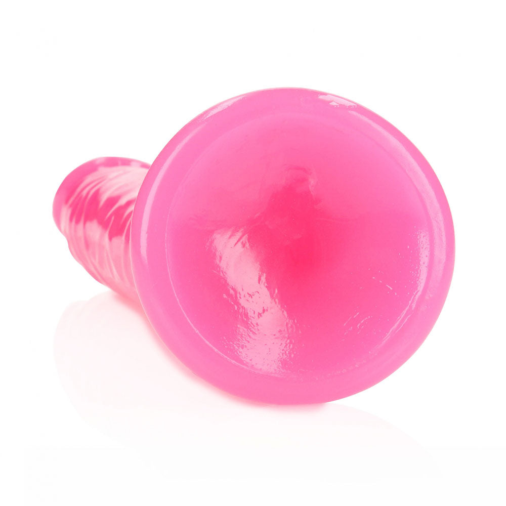 REALROCK 29 cm Slim Glow in the Dark Neon - Pink - Glow in Dark Pink 29 cm (11'') Dong — view 7
