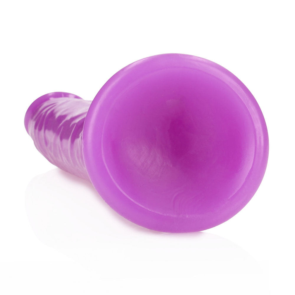 REALROCK 29 cm Slim Glow in the Dark Neon - Purple - Glow in Dark Purple 29 cm (11'') Dong — view 7