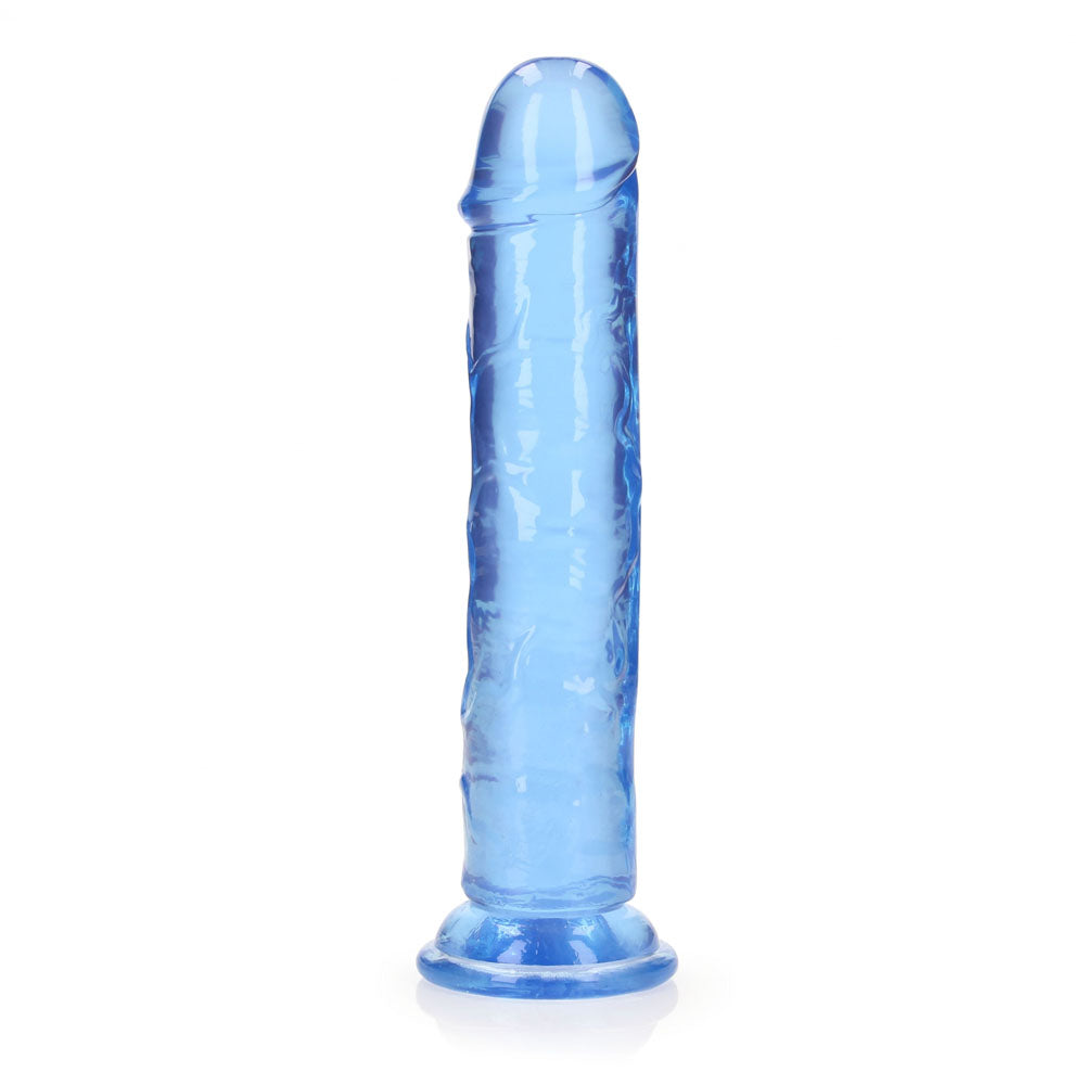 REALROCK 20 cm Straight Dildo - Blue - Blue 20 cm (8'') Dong — image 3