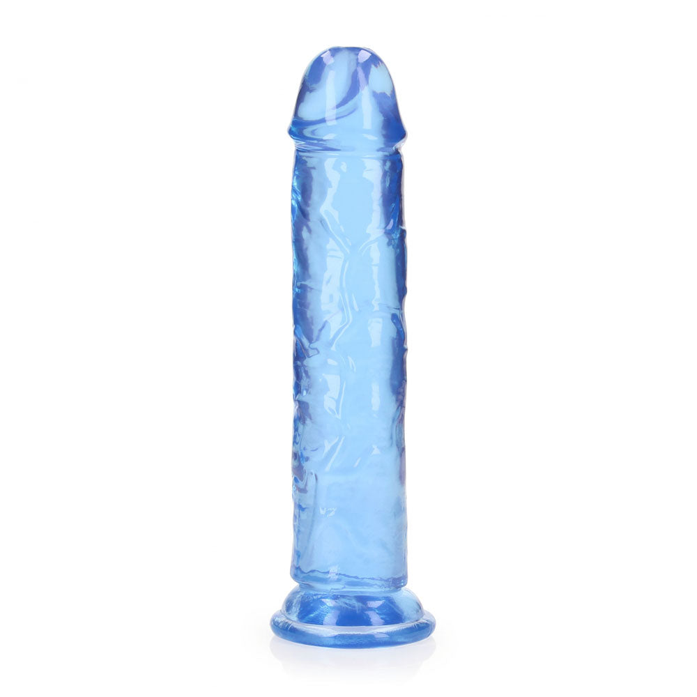 REALROCK 20 cm Straight Dildo - Blue - Blue 20 cm (8'') Dong — image 4