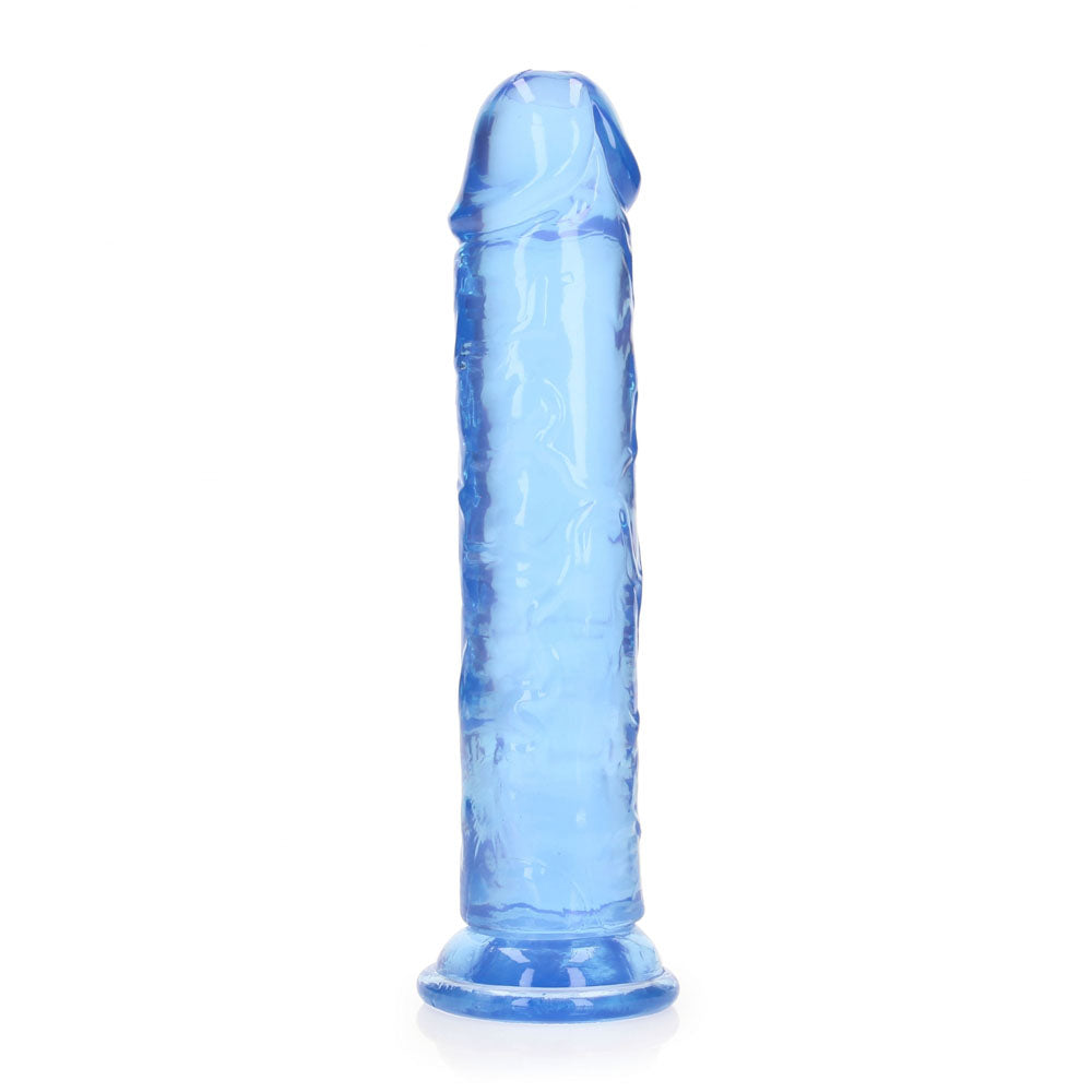 REALROCK 20 cm Straight Dildo - Blue - Blue 20 cm (8'') Dong — image 5