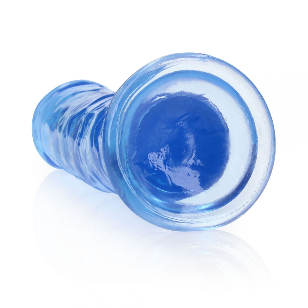 REALROCK 20 cm Straight Dildo - Blue - Blue 20 cm (8'') Dong — image 6