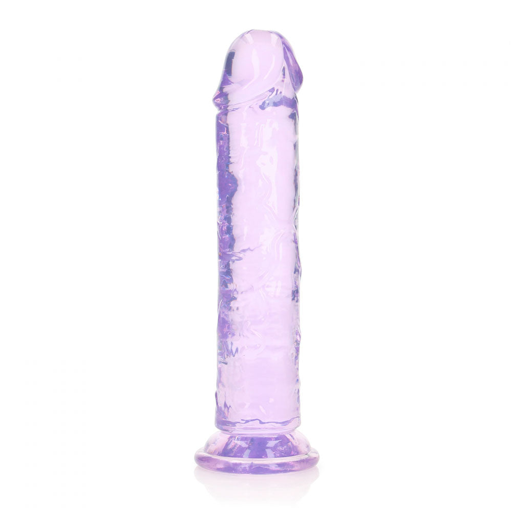 REALROCK 20 cm Straight Dildo - Purple - Purple 20 cm (8'') Dong — image 5