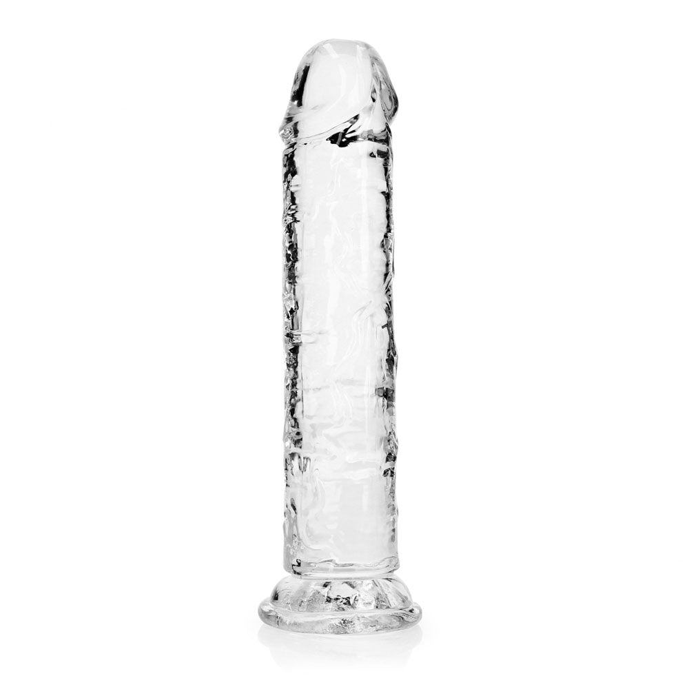 REALROCK 20 cm Straight Dildo - Transparent - Clear 20 cm (8'') Dong — image 4