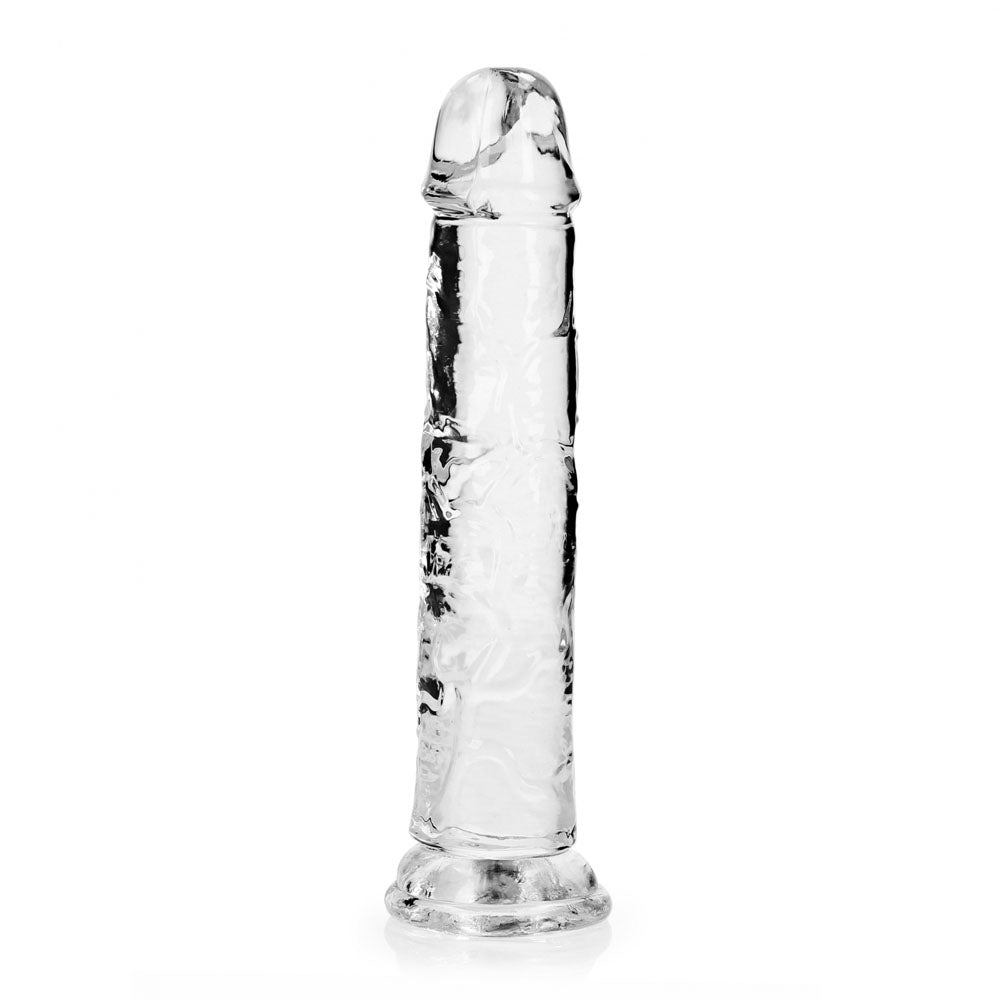 REALROCK 20 cm Straight Dildo - Transparent - Clear 20 cm (8'') Dong — image 5