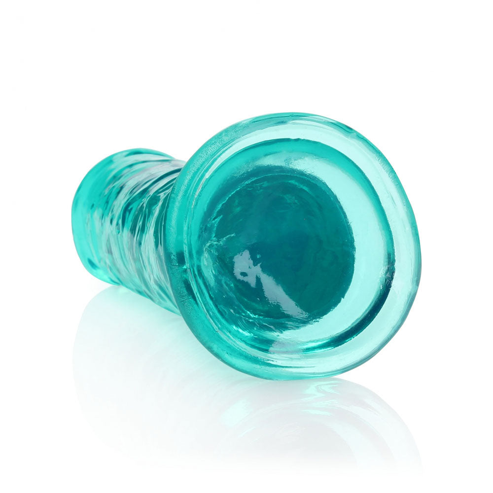REALROCK 20 cm Straight Dildo - Turquoise - Turquoise 20 cm (8'') Dong — image 6